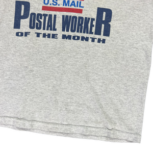 2000s Disgruntled USPS worker employee of the month tee (M)
