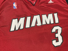 Load image into Gallery viewer, Vintage Adidas Miami Heat Dwayne Wade NBA jersey (XL)