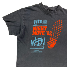 Load image into Gallery viewer, Vintage 1981 Hanes Miller Lite WEBN 102.7 FM faded radio tee (S/M)