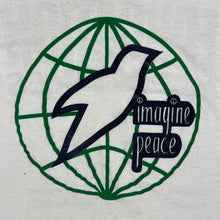 Load image into Gallery viewer, Vintage 80s Imagine Peace anti war Education Not Missiles tee (M)