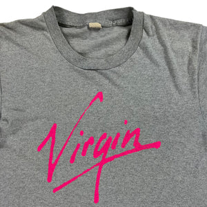 Vintage 80s Virgin Airlines logo promo tee (M)