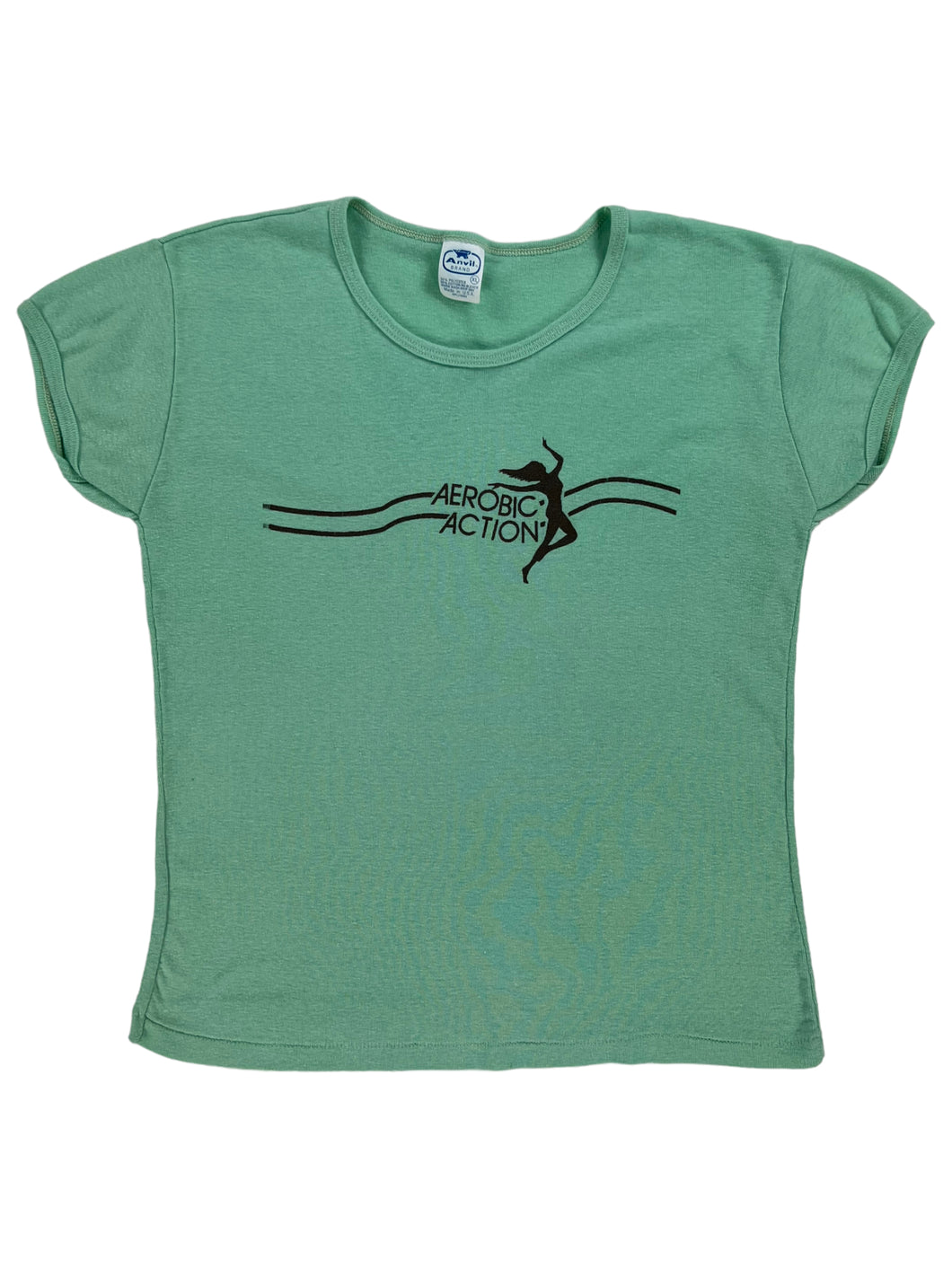 Vintage 80s Anvil Aerobic Action women’s tee (XL)