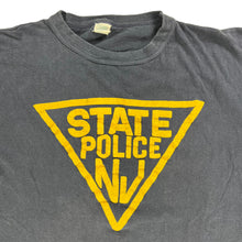 Load image into Gallery viewer, Vintage 70s/80s New Jersey NJ State Police shield faded tee (L/XL)