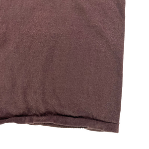 Vintage 70s Russell Athletic YOUTH blank brown tee (YM)