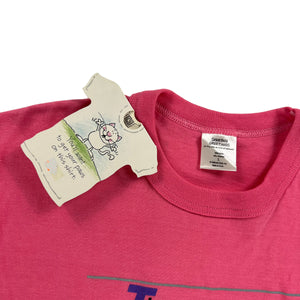 Vintage 80s There’s only one smart thing to make for dinner - Reservations! text tee (L) DS NWT