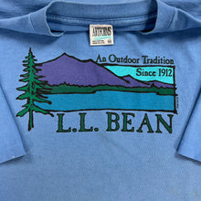 Load image into Gallery viewer, Vintage 90s L.L. Bean harbor side graphics logo faded tee (XXL)