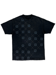 Vintage 2000s Matix skateboard Daewong Song all over front print tee (L)