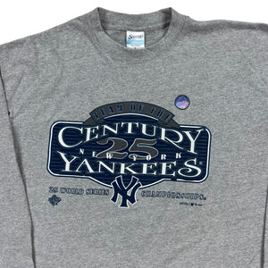 Vintage 1999 New York Yankees Team of the century long sleeve tee (XL) DS