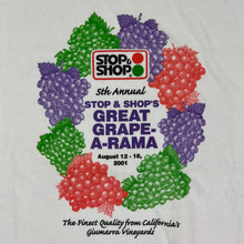 Load image into Gallery viewer, Vintage 2001 Stop &amp; shop grape a Rama tee (XL)
