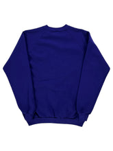 Load image into Gallery viewer, Vintage 90s jerzees Bernina University sewing purple crewneck (XL)