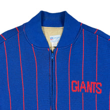 Load image into Gallery viewer, Vintage 80s Cliff Engle New York Giants pin striped varsity jacket (XL)