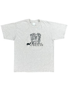 Vintage 1999 Border Collie Dog breed tee (L)