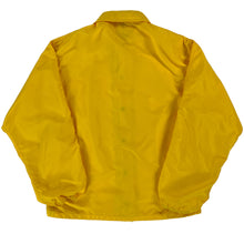 Load image into Gallery viewer, Vintage 70s Swingster Chain stitched “Jan” yellow snap up windbreaker jacket (L)