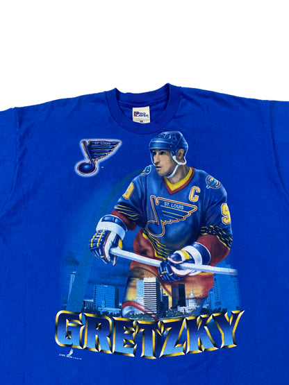 Vintage 1996 St Louis Blues Wayne Gretzky pro player tee (XXL)