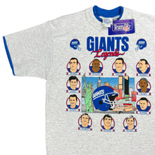 Load image into Gallery viewer, Vintage 90s Team NFL New York NY giants legends Statue of Liberty tee (L) DS NWT