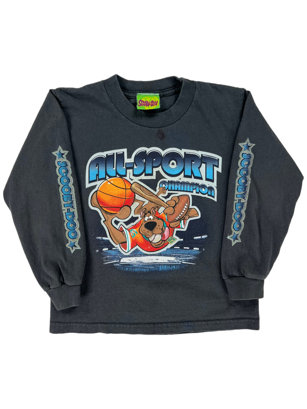 2005 Scooby Doo All Sport Champion YOUTH long sleeve tee (M)