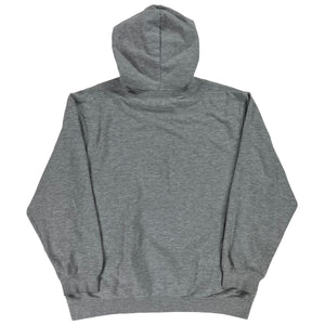 Vintage 2000s Nike mini swoosh grey hoodie (XL)