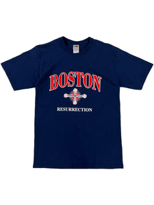 2004 Boston Red Sox Resurrection curse tee navy (M)