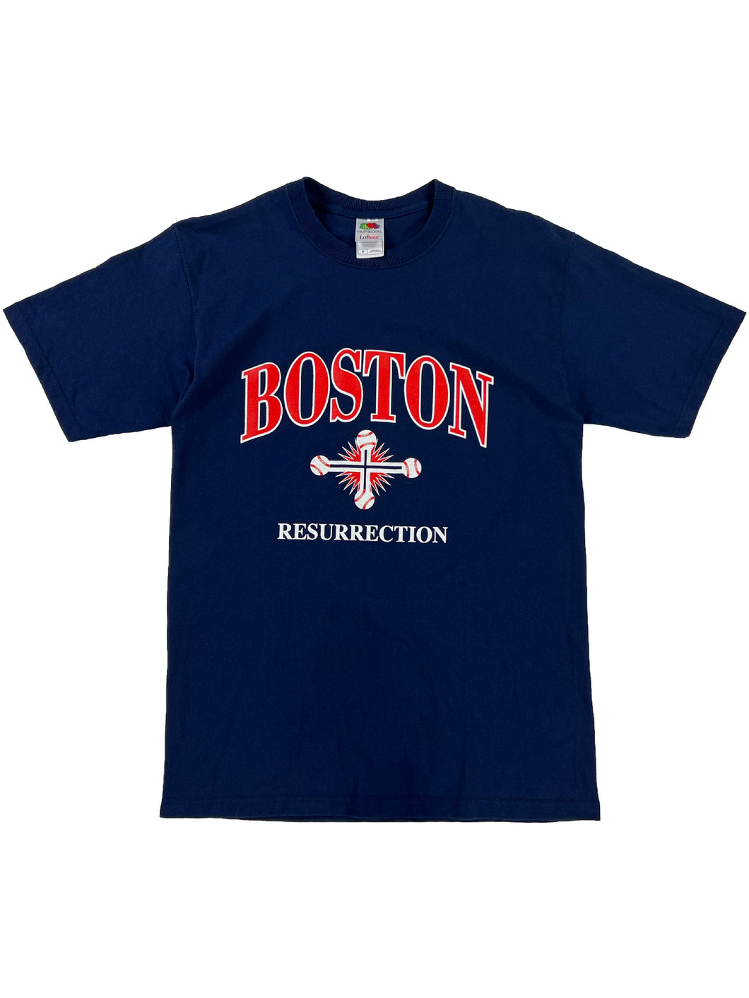 2004 Boston Red Sox Resurrection curse tee navy (M)