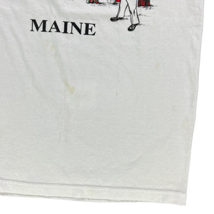Vintage 90s Maine 50 miles from no where! graphic tee (M)