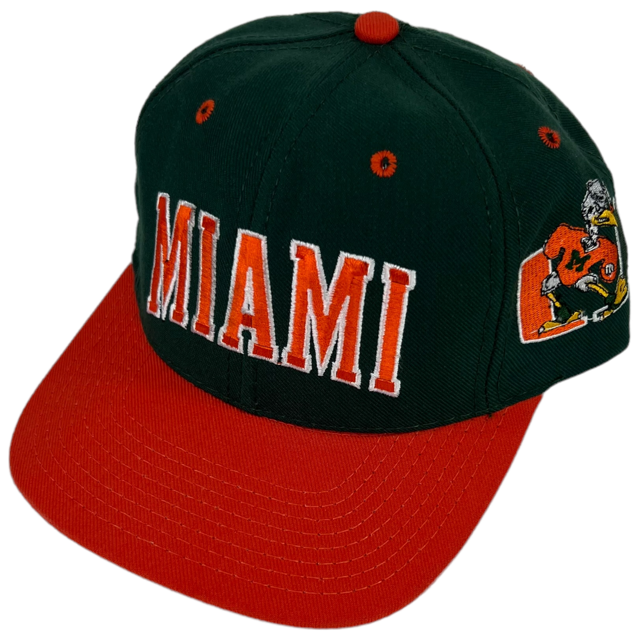 University of Miami Hurricanes New Era Adjustable Golf Hat with Ball M –  Peanuts and Golf