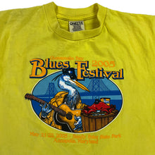 Load image into Gallery viewer, 2005 Chesapeake Bay Blues Festival YOUTH band tee (YL)