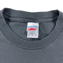Load image into Gallery viewer, Vintage Y2K 5 out of 4 people have a problem with fractions text tee (XL)