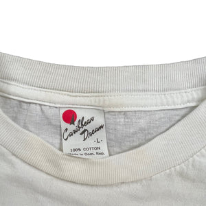 Vintage 1993 Saratoga Race Course “The Summer Place To Be” horse racing tee (L)