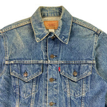 Load image into Gallery viewer, Vintage 80s Levi’s 70505 0213 WPL 423 faded denim jean jacket (36)