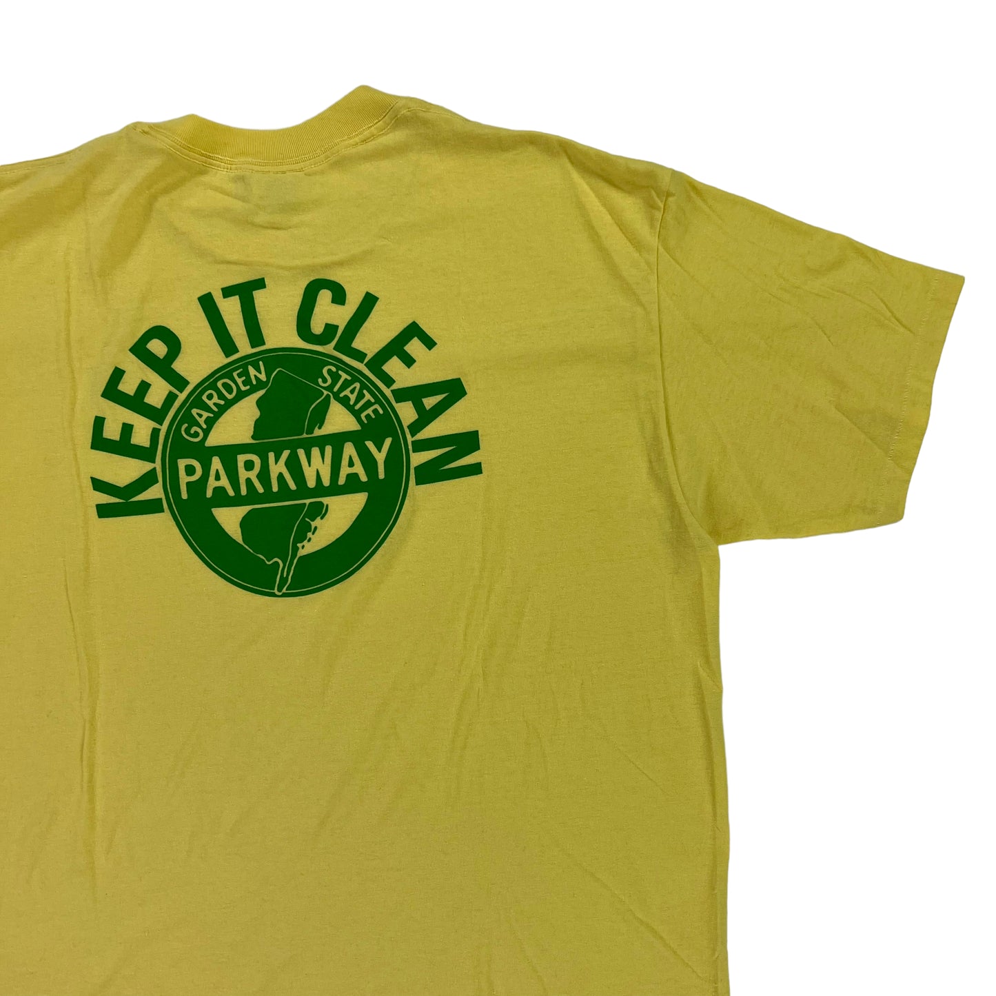 Vintage 80s New Jersey Keep It Clean Garden State Parkway tee (XL/XXL)