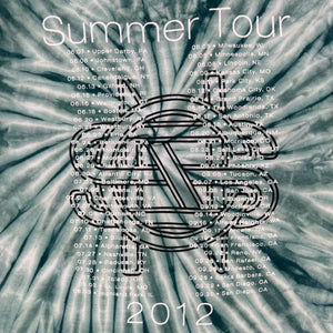 2012 Crosby, Stills, & Nash tie dye band tour tee (S)