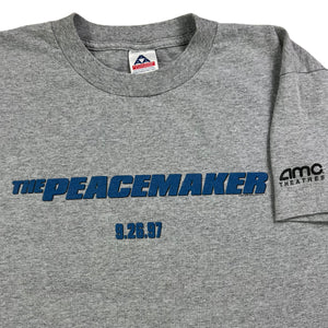 Vintage 1997 The Peacemaker Dreamworks AMC Theatres planet Hollywood movie promo tee (L)
