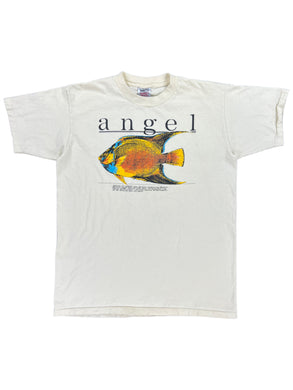 Vintage 90s Oneita Angel Fish tee (L/XL)