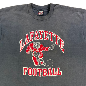 Vintage 90s Fruit of the loom Best Lafayette football faded tee (XXL)