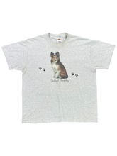 Load image into Gallery viewer, Vintage 2000s Shetland Sheepdog dog graphic tee (XL)
