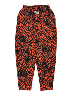 Vintage 90s Zubaz Cincinnati Bengals all over print AOP NFL pants (M)