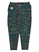 Load image into Gallery viewer, Vintage 90s Miami Dolphins all over print NFL pants (L/XL)