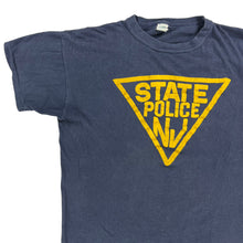 Load image into Gallery viewer, Vintage 70s/80s New Jersey NJ State Police shield faded tee (L/XL)