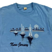Load image into Gallery viewer, Vintage 80s Screen Stars New Jersey boats graphic tee (M/L)