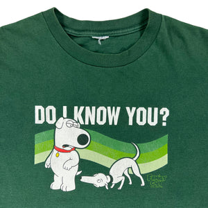 Vintage 2003 Family Guy Brian “Do I Know You?” Cartoon tee (XL)