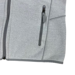2016 Patagonia full zip womens grey zip up fleece sweatshirt (S)