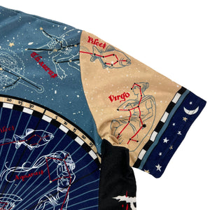Vintage 90s Primal Wear Astrology all over print AOP cycling jersey (L)