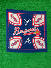 Load image into Gallery viewer, Vintage 1995 Atlanta Braves MLB Bandana USA