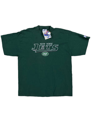 Vintage 90s Logo Athletic New York Jets NFL tee (XL) DS NWT