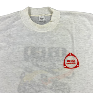 Vintage 1976 IB CO Gaskets engines Long Beach California art car racing tee (L)