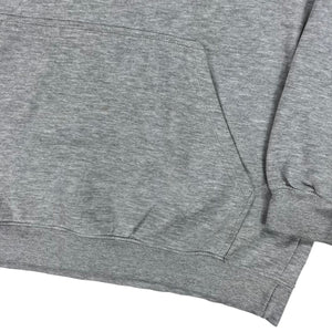Vintage 2000s Nike mini swoosh grey hoodie (XL)