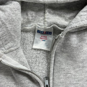 Vintage 2000s Jerzees PERLMAN  Itzhak Perlman violinist full zip hoodie sweatshirt (XL)