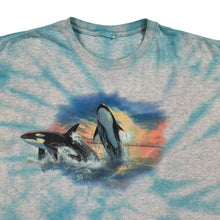 Load image into Gallery viewer, Vintage 2000s Sea World tie dye tee (XXL)