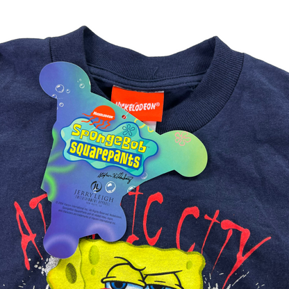 Vintage 2004 Nickelodeon SpongeBob SquarePants Atlantic City bad boy YOUTH tee (YXS)