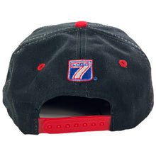 Load image into Gallery viewer, Vintage 90s Logo 7 Chicago Bulls cross spellout NBA SnapBack